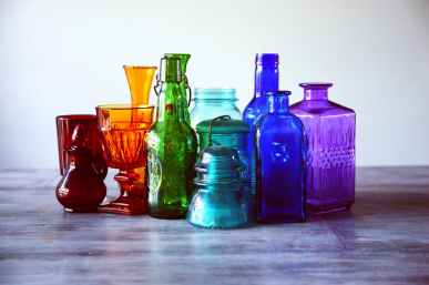 assorted bottles bright clean